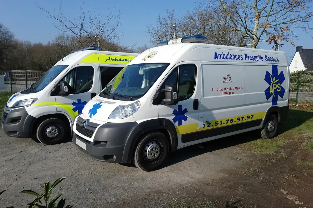 Transport sanitaire près de Guérande